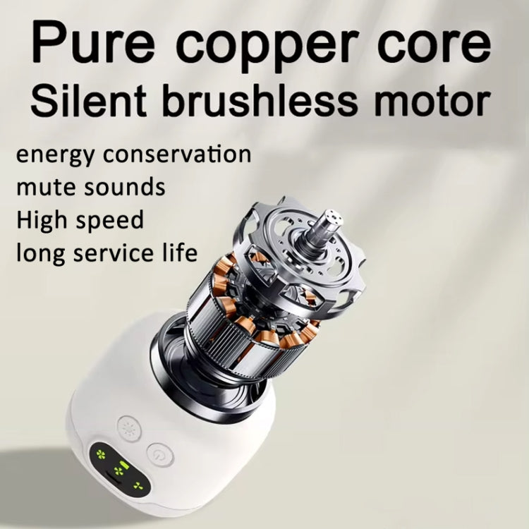 Mini ventilatore portatile con luce e telecomando 8000mAh