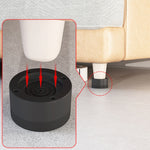 Base per lavatrice, poggiapiedi fissi ammortizzanti rialzati antiscivolo, Black 3.5cm, Black 6cm, Black 8.5cm