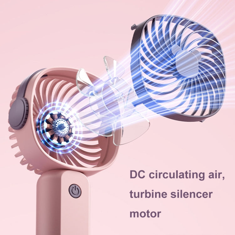 Mini ventilatore portatile multifunzione con supporto telefono