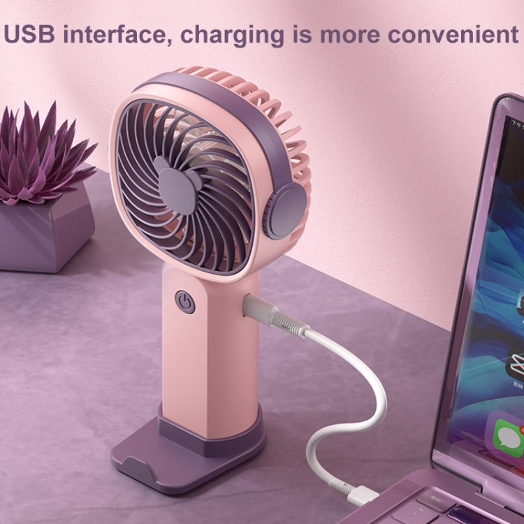 Mini ventilatore portatile multifunzione con supporto telefono