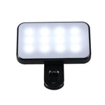 Clip selfie con luce LED ricaricabile a 3 temperature