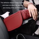 Scatola per braccioli per auto, scatola per fazzoletti interni ampliata, Black, Volcanic Red, Mocha Brown, Beige, Black Red, Gray, Brown