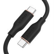 ANKER A8552 Powerline III Cavo dati doppio tipo C delicato sulla pelle da 0,9 m Cavo di ricarica rapida PD100W, 0.9m