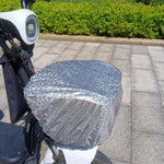 Batteria per auto Cestino anteriore Copertura antipioggia Cestino per bicicletta Borsa impermeabile universale, Large, Super Large