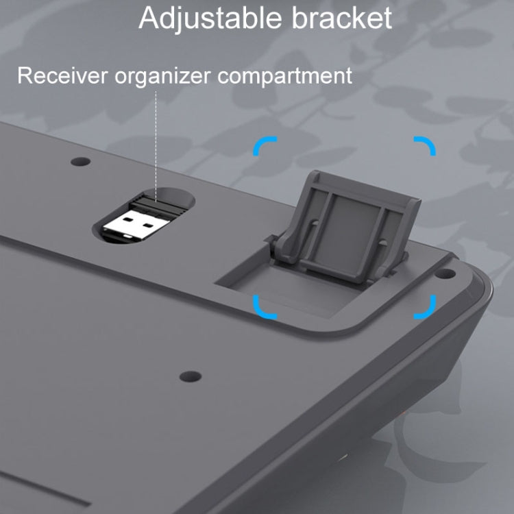 XUNSVFOX K94 Tastiera wireless Bluetooth Dual Mode Meccanica per computer portatile da gioco per ufficio