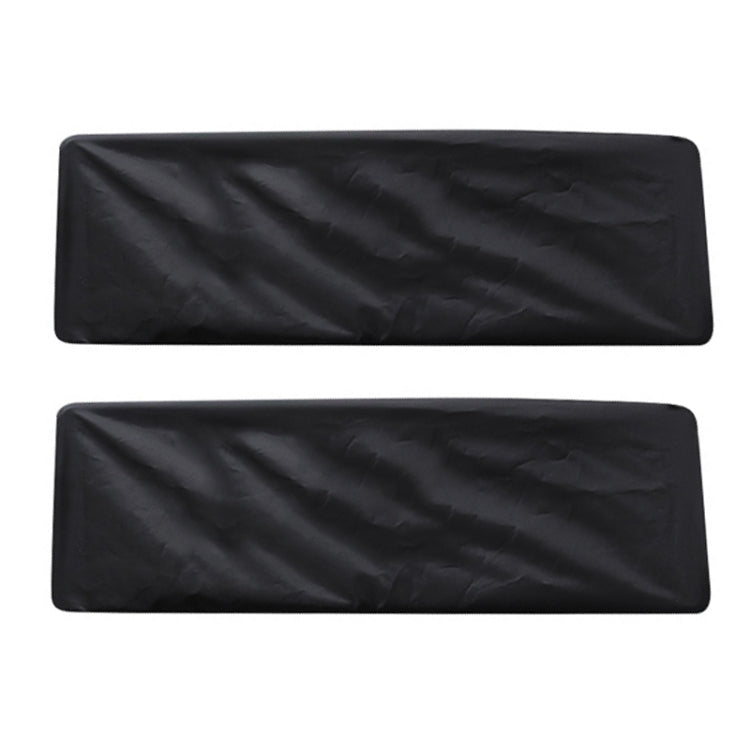 1 paio di coperture per targa in tessuto Oxford ispessito, antipolvere e impermeabili, 45x15cm