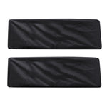 1 paio di coperture per targa in tessuto Oxford ispessito, antipolvere e impermeabili, 45x15cm