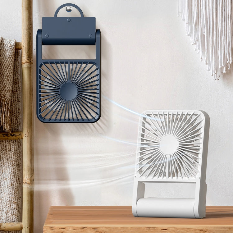 Ventilatore portatile pieghevole da tavolo con ricarica USB