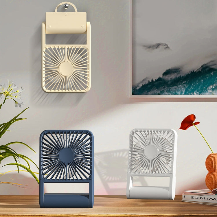 Ventilatore portatile pieghevole da tavolo con ricarica USB
