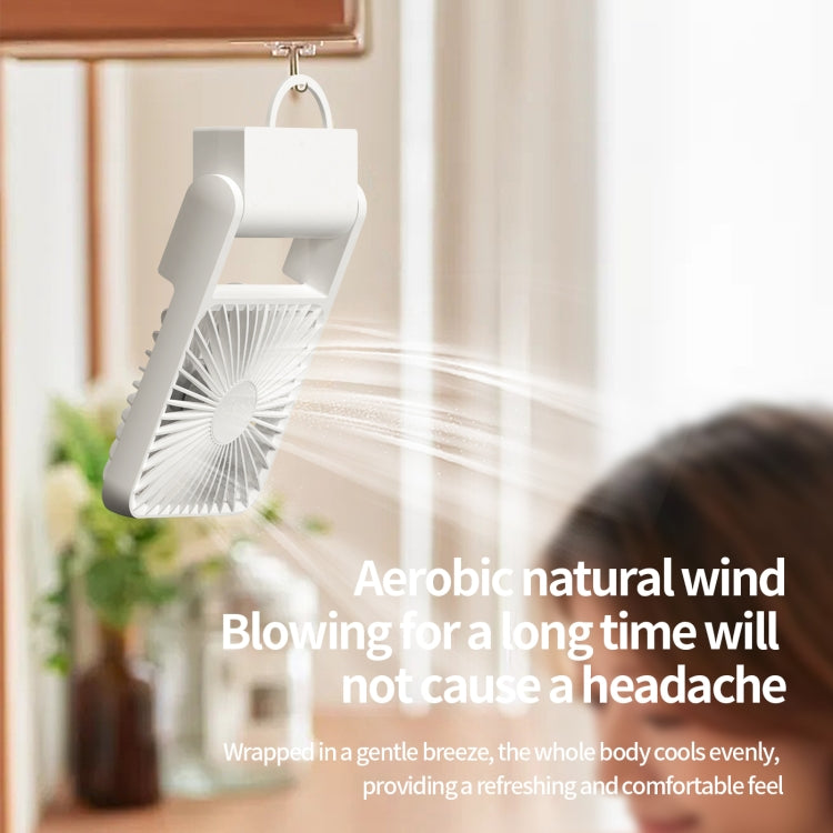 Ventilatore portatile pieghevole da tavolo con ricarica USB
