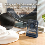 Ventilatore portatile pieghevole da tavolo con ricarica USB