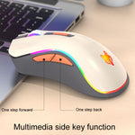 XUNSVFOX XYH52 Mouse wireless dual mode Mouse da gioco da ufficio ricaricabile e silenzioso
