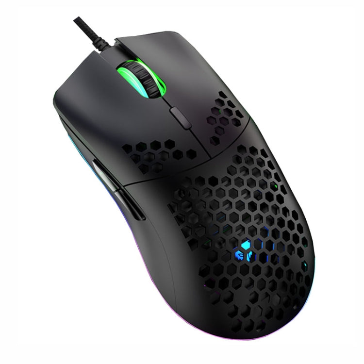 XUNSVFOX XYH90 Mouse con foro cavo cablato Mouse da gioco con programmazione macro illuminato RGB, XYH90