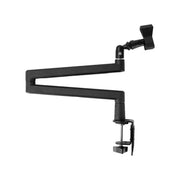 Supporto microfono da tavolo regolabile 360° in metallo