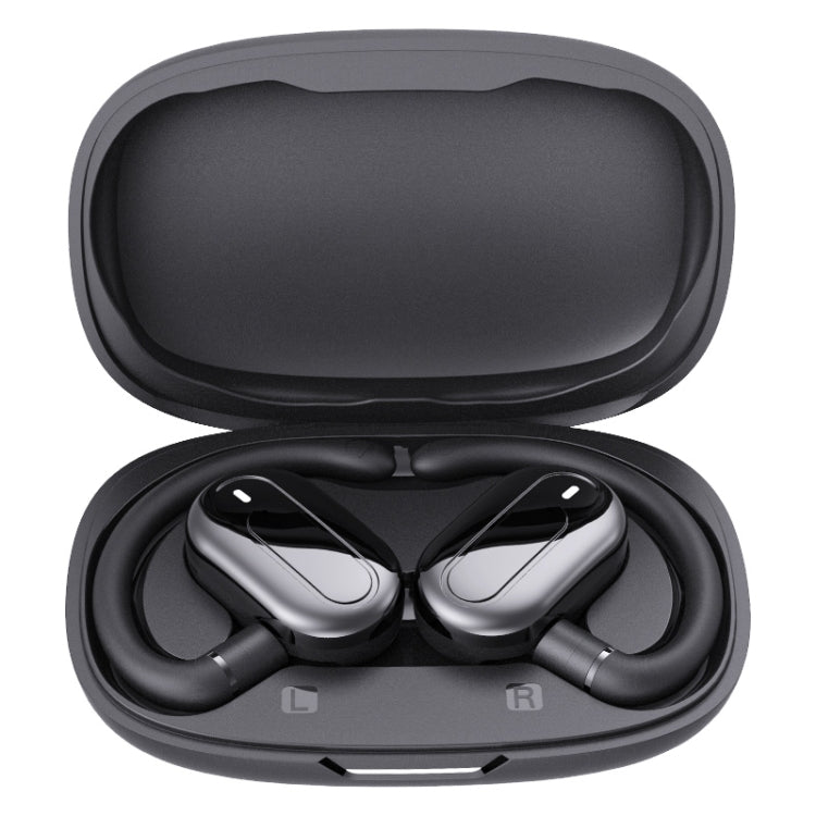 Auricolari Bluetooth con audio esterno stereo e custodia ricarica