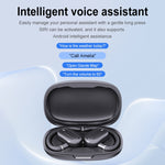 Auricolari Bluetooth con audio esterno stereo di tipo gancio con contenitore di ricarica