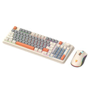 XUNSVFOX K820 Set tastiera e mouse da gioco cablato con sensazione meccanica a 94 tasti
