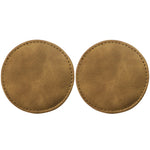 2 pezzi/set decorazione interna per auto sottobicchiere antiscivolo in pelle scamosciata per auto