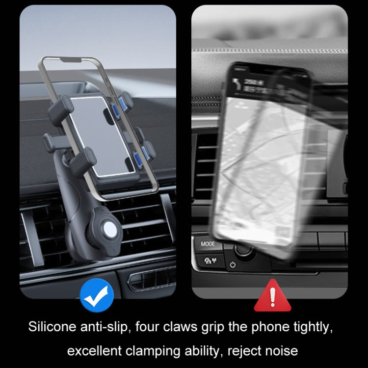 Supporto per cellulare multifunzionale girevole a 360 gradi per auto