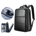Zaino impermeabile per laptop con porta USB e Type-C