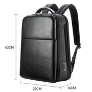 Bopai 61-18911 Zaino per laptop da viaggio impermeabile di grande capacità con porta USB + tipo C, Ultimate, Deluxe