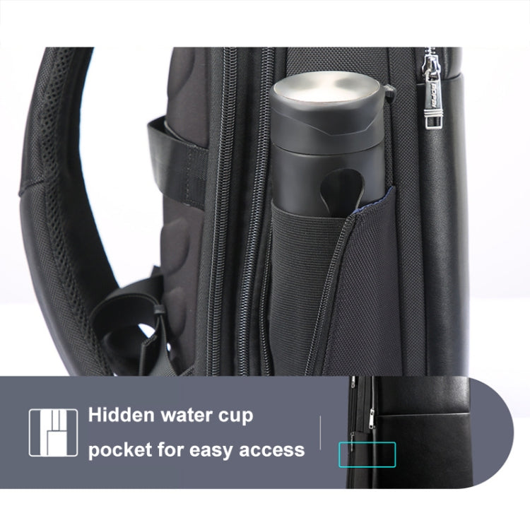 Zaino impermeabile per laptop con porta USB e Type-C