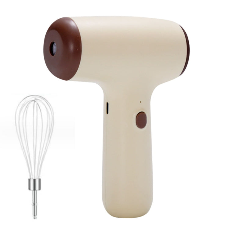 Mini miscelatore di agitazione elettrico multifunzione portatile wireless, Single Stick Khaki, Single Stick Beige, Double Stick Khaki, Double Stick Beige