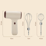Mini miscelatore di agitazione elettrico multifunzione portatile wireless, Single Stick Khaki, Single Stick Beige, Double Stick Khaki, Double Stick Beige