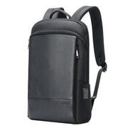 Zaino per laptop leggero e impermeabile Bopai a primo strato in pelle bovina Business Commuter, 61-122731, 61-122721