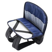 Zaino per laptop leggero e impermeabile Bopai a primo strato in pelle bovina Business Commuter, 61-122731, 61-122721