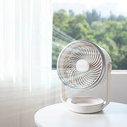 Ventola di circolazione dell'aria Ventola silenziosa da tavolo con ricarica USB