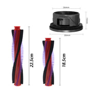 Per Dyson V6 DC59 DC62 SV03 Barra a rulli con testina per aspirapolvere, 185mm, 225mm, End Cap