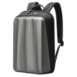 Bopai 61-122579 Zaino per laptop aziendale impermeabile con guscio rigido di grande capacità e blocco password, (Grey)