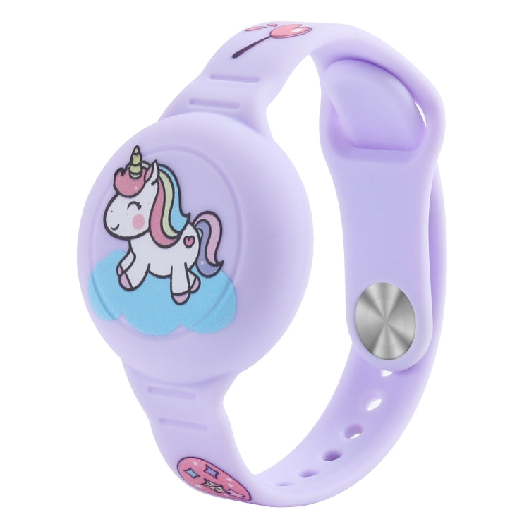 Per Airtag Cartoon Watch Strap Locator Custodia protettiva in silicone Custodia anti-smarrimento