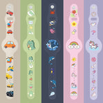 Per Airtag Cartoon Watch Strap Locator Custodia protettiva in silicone Custodia anti-smarrimento