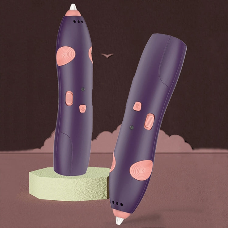 Set di penne per stampa graffiti wireless a bassa temperatura con ricarica USB, penna per pittura 3D fai da te per bambini