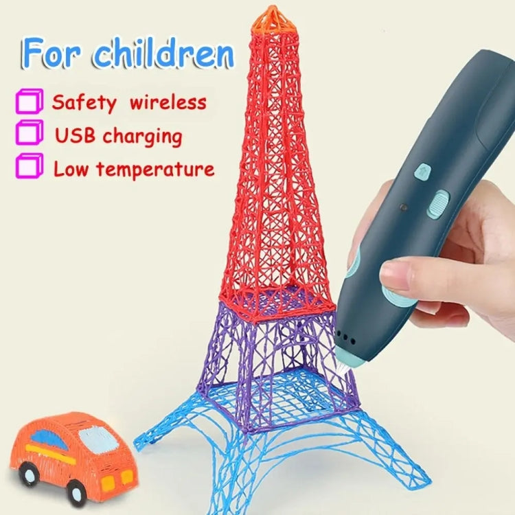 Penna per pittura 3D wireless a bassa temperatura con ricarica US