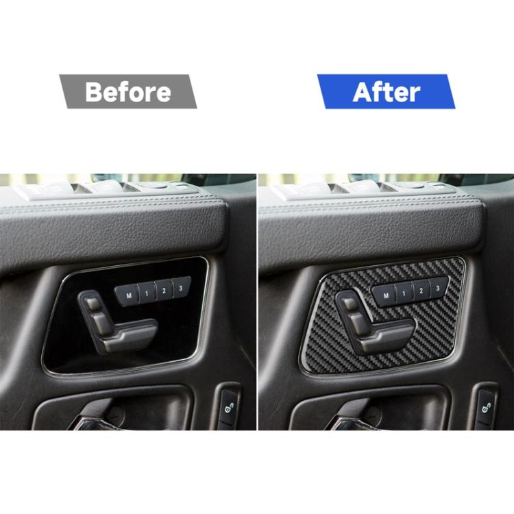 Per Mercedes-Benz Classe G W463, set da 2 adesivi per la regolazione del sedile.