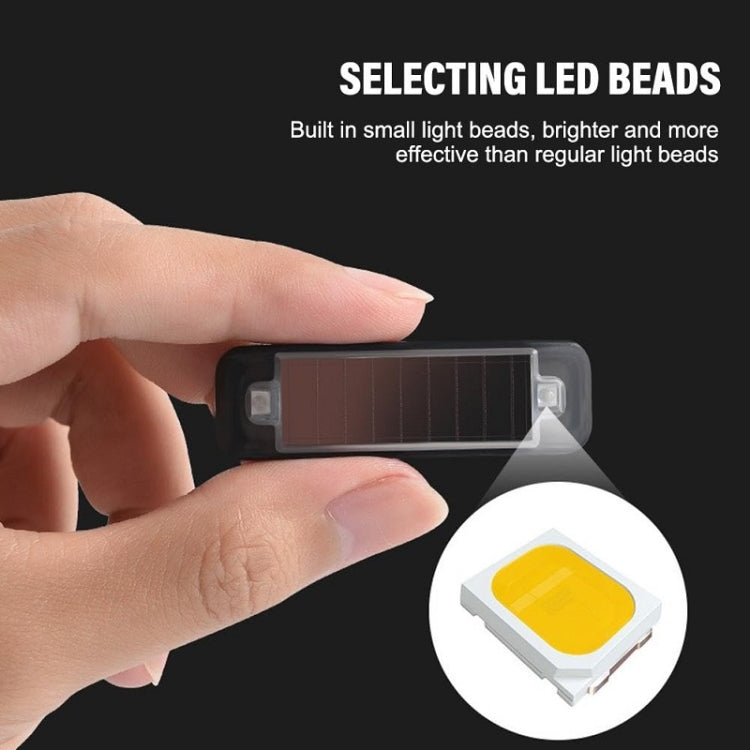 Luce di avvertimento solare Anti-collisione posteriore LED lampeggiante