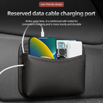 Borsa portaoggetti multifunzionale adesiva per console centrale auto