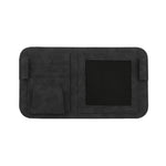 Borsa portaoggetti per occhiali con clip per occhiali da sole per visiera parasole per auto