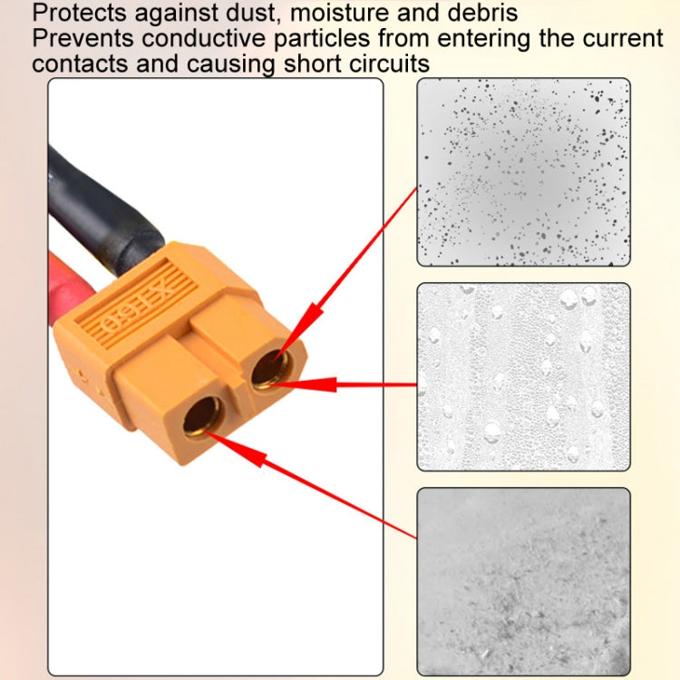 10 pz Copertura Protettiva XT60 per Batterie Li-Ion