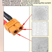 10 pz/pacco XT60 Spina Della Batteria Al Litio Coperchio di Protezione Spina Antipolvere Anti-ossidazione Copertura Isolante