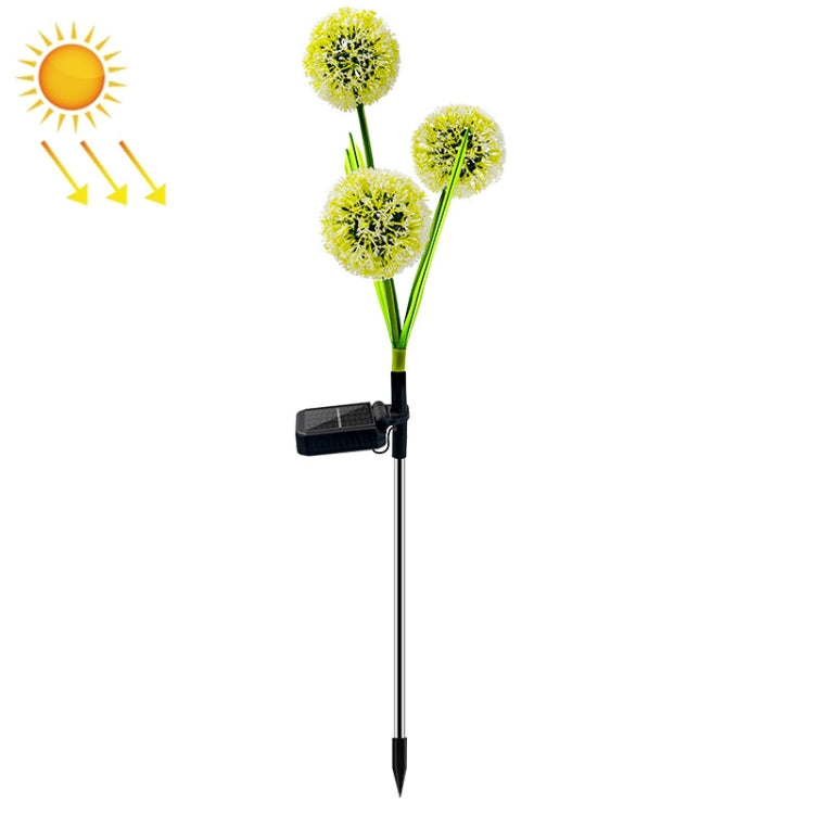 Luci da giardino solari LED 3 teste IP65