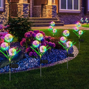 Luci da giardino solari LED 3 teste IP65