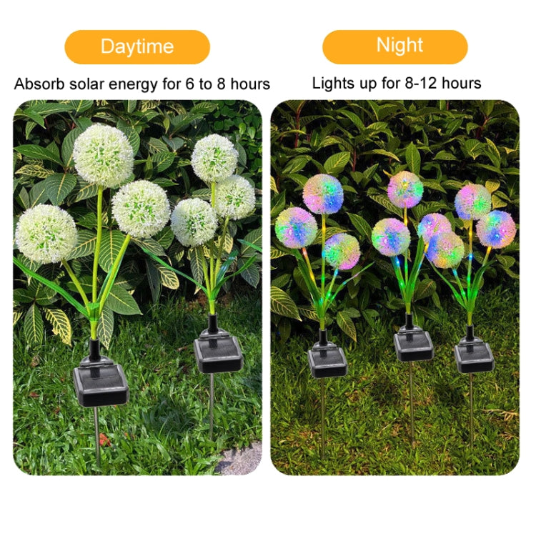 Luci da giardino solari LED 3 teste IP65