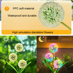 Luci da giardino solari LED 3 teste IP65