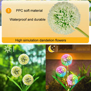 Luci da giardino solari LED 3 teste IP65