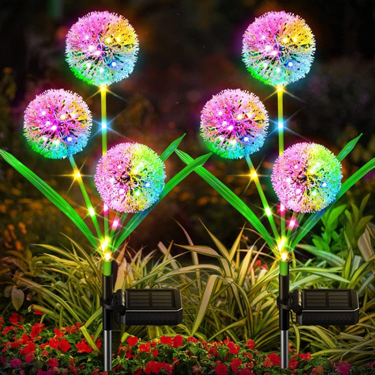 Luci da giardino solari LED 3 teste IP65