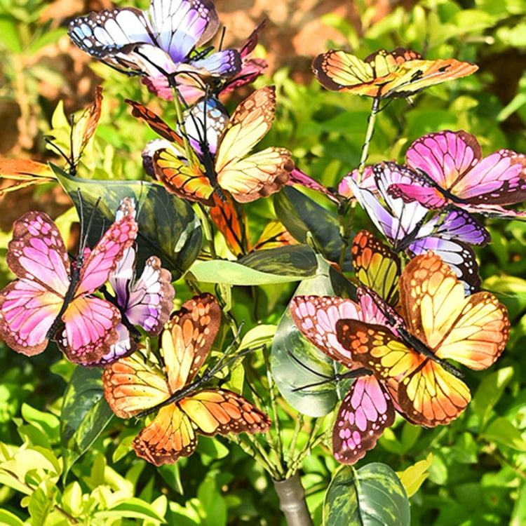 Luci da giardino LED solari Butterfly Flower IP65